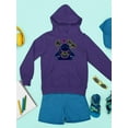 thumbnail image 3 of Funny Shark Smiling Hoodie Juniors -Image by Shutterstock,  Small, 3 of 4