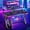 White Racing, variant on RSPGAME 43" Music Sync LED Gaming Desk,X-Shape Ergonomic Monitor Stand Gamer Table,PC Desk with Dynamic Lighting,Color Changing Office Desks,Black Racing