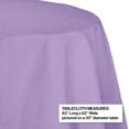 thumbnail image 2 of Creative Converting 923265 Lavender 82 In. Round Paper Tablecover, 2 of 2