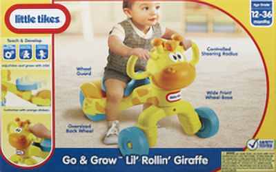 Little Tikes Go & Grow Lil' Rollin' Giraffe Ride-On - image 2 of 4