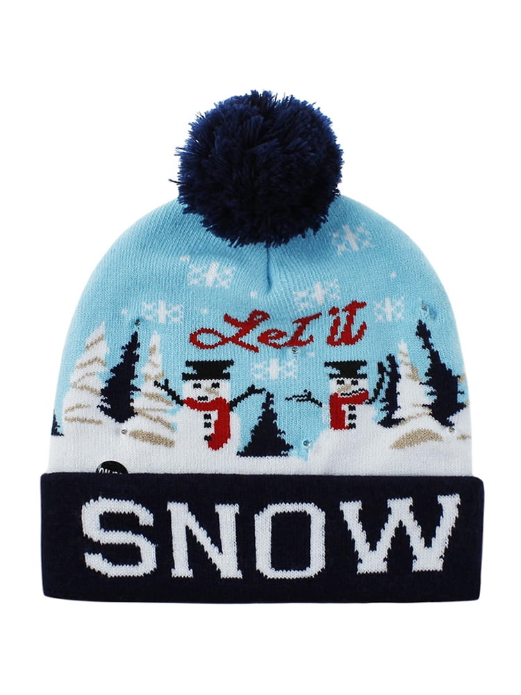 cycling themed bobble hats