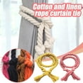 thumbnail image 2 of Cotton Rope Curtain Strap Hand Woven Rope Curtain Accessories NEW, 2 of 9