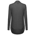 thumbnail image 2 of FashionOutfit Women's Classic Stylish Comfortable Open Front Draped Cardigan, 2 of 3