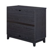 My Texas House Ellison Modular TV Console, Black Finish