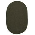 thumbnail image 1 of Colonial Mills Rug WL55R120X120 Bristol - Olive 10 ft. round Braided Rug, 1 of 1