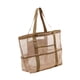 thumbnail image 5 of Bolsa de playa de malla perfecl para equipaje de fin de semana caqui, 5 of 8