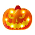 thumbnail image 2 of Decoraciones de Halloween en 3D de dibujos animados Luces LED Impermeable con pilas Bar Jardín Decoración de escritorio Decoración de Calabaza A Soledad Calabaza de halloween, 2 of 8
