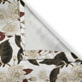 thumbnail image 6 of Ambesonne Floral Grommet Curtain, Chinese Plum Pattern, 50" x 54", Dark Brown Burgundy, 6 of 6