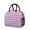 Black-137, variant on Lunch Bag Lunch Box for Women Reusable Insulated Lunch Bags,Water-Resistant Doughnut Pattern Cooler Lunch Tote Bag, Large Capacity for Work Travel Picnic