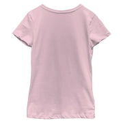 Girls Mickey & Friends Mickey Mouse & Minnie Vintage Couple Graphic Tee Light Pink X Large