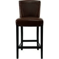 thumbnail image 1 of Safavieh Ken 43" Bicast Leather Barstool, 1 of 3