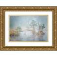 thumbnail image 1 of George, Andrew 24x17 Gold Ornate Wood Framed with Double Matting Museum Art Print Titled - Hide and Seek, 1 of 4
