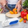 thumbnail image 2 of Kitchen Knife Sharpener Mini Sharpener Portable 4-In-1 Sharpener Home Quick Sharpener Knife Sharpener Ceramic Knife Sharpener, 2 of 7
