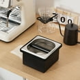 thumbnail image 4 of Grounds Coffee Grounds Square Detachable Stainless Steel Bucket Coffee Knock Box For Coffee Shop, 4 of 8