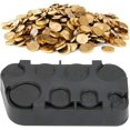 thumbnail image 1 of Car Coin Holder, Euro/Dollar Coin Dispenser Storage Box - BLACK, 1 of 5