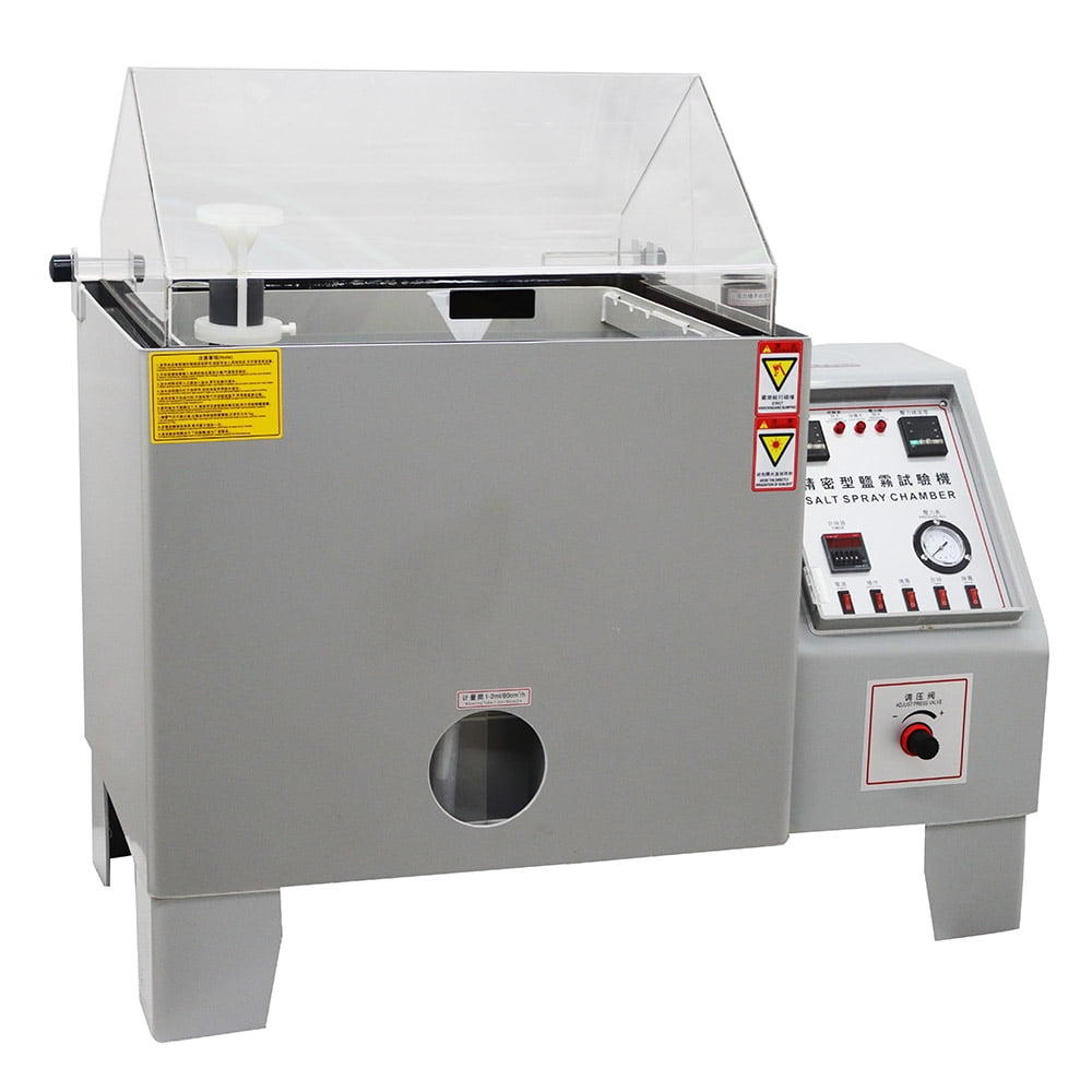 INTSUPERMAI Salt Spray Testing Chamber Salt Mist Resistance Tester Corrosive Fog Test for Lab 110L