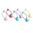 Enchante Accessories, Girls' Heart Knockers Elastic Ponytail Hair Ties