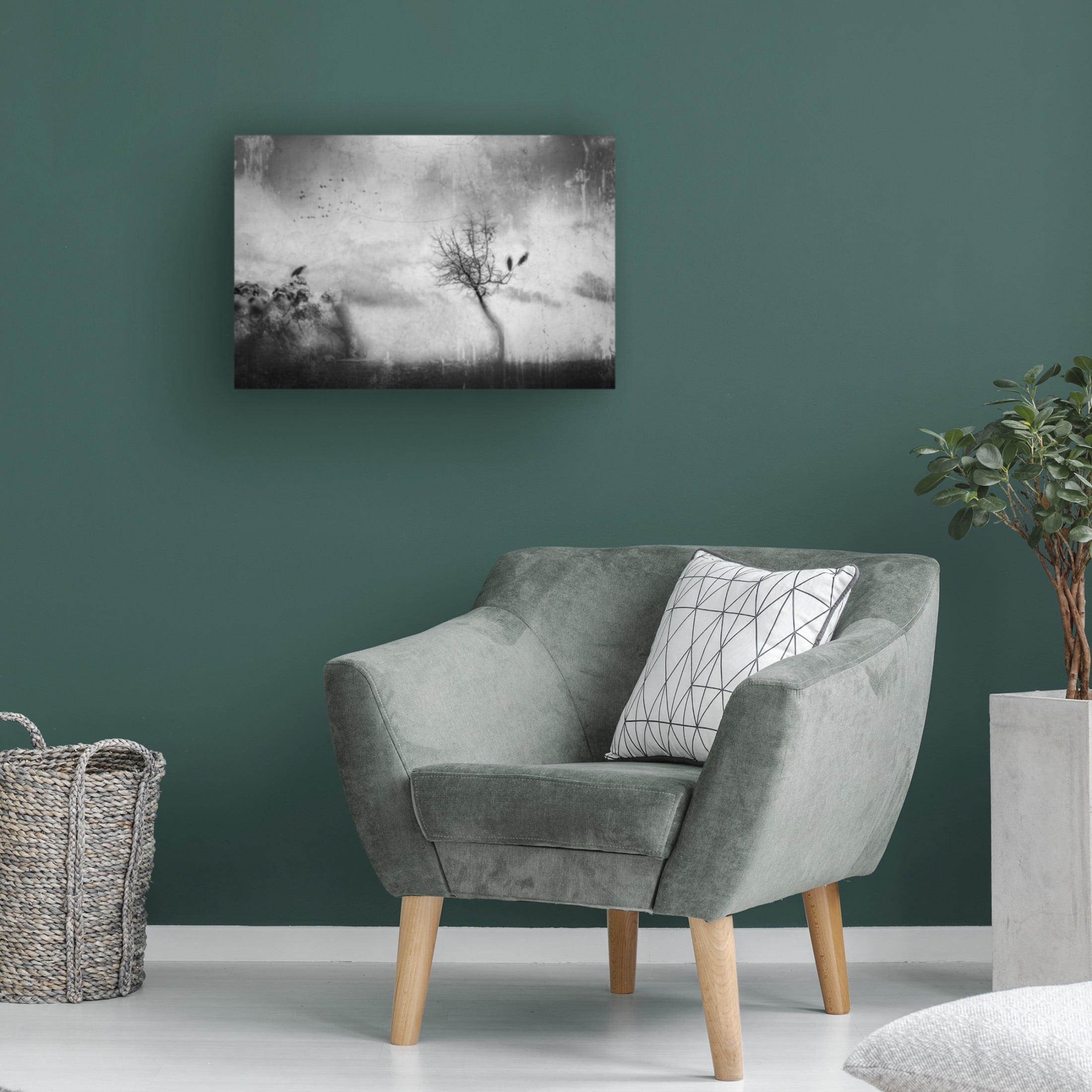 Canvas Wall Art - Katarina Holmstrom 'A Slowly Fading Memory' Wall Art for Living Room, Bedroom, or Office Décor by Trademark Fine Art - 19 x 12 Inches