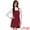 Wine Red, variant on DARING DIVA Women's Adjustable Strap Pinafore Bib Corduroy Overalls Dress L Wine Red