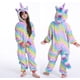 thumbnail image 2 of Pijamas siameses de animales de león, zorro y pegaso, de franela de invierno con dibujos animados para hombres y mujeres, pijamas para padres e hijos, 2 of 6