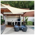 thumbnail image 5 of Protección solar triangular HDPE 3x3x3 m - Tela de jardín para balcón gris, 5 of 5