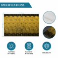 thumbnail image 6 of Yellow Geometric Placemats Set of 6, Modern Abstract Art Ombre Placemats for Dining Table, Place Mats for Kitchen Tabletop, Waterproof Wipeable Dining Table Mats Set, 6 of 9