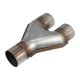 thumbnail image 5 of Tubo de escape universal en forma de Y Unique Bargains 2.5 pulgadas acero inoxidable Tono plateado, 5 of 7