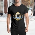 thumbnail image 4 of Black T Shirts for Men, Mens Graphic Tees, M5715069,3XL, 4 of 8