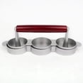 thumbnail image 2 of Pinza para albóndigas de acero inoxidable | Herramienta para hacer albóndigas manual de mango grande | Pinzas formadoras de bolas de camarones de pescado de bricolaje | Bola de helado versátil |, 2 of 4