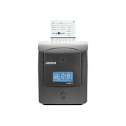 Pyramid Time Systems 2650 Electronic Top Load Time Clock with Auto-Aligning Time Card Feed and Top-Loading Design