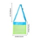thumbnail image 3 of Bolsa para Juguetes de Playa, Gran Capacidad, Malla Transpirable, Cierre de Cremallera, Nailon Ligero, Ideal para Arena, Piscina y Deportes Al Aire Libre, Tamaño Compacto (22 X 17 X 1 Cm)., 3 of 6