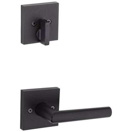 Kwikset 971Milsqtv1 Milan Lever Single Cylinder Interior Pack - Black