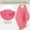 Pink, variant on TOPRenddon Silicone Body Scrubber, Handheld Shower Cleansing Brush Silicone Body Scrubber Shower Gentle Exfoliating and Massage for All Kinds of Skin