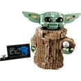 thumbnail image 4 of LEGO Star Wars: The Mandalorian The Child 75318 Baby Yoda Figure, Building Toy, Collectible Kids' Room Decoration, with Minifigure, Gift Idea, 4 of 8