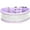 Purple, variant on HQREA Reflective Sparkling Diamond Collar Comfortable Pet Collar for Large Dogs