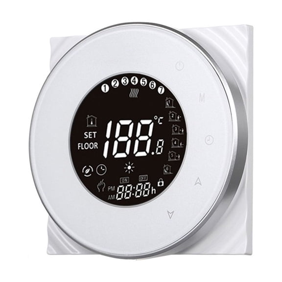 Smart WIFI Thermostat Used For Electric Floor Heating Water/gas Boiler Thermostat Used In Conjunction ,Easy to Operate
