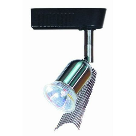 Voltage Track Lighting Fixture - Cal Lighting HT-937M 1 Light 50 Watt Low Voltage Track Fixture with Mesh Back Panel for HT Series Track Systems