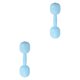 thumbnail image 3 of 2 piezas de mancuernas llenas de agua, equipo de entrenamiento físico, ejercicio, Fitness, deporte, juguete para viajes, entrenamiento, levantamiento, 3 of 8