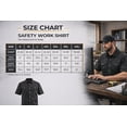 thumbnail image 2 of Premium Work/Casual Wear Shirt – Half Sleeve - 65/35 Blend – 6 oz (XL, Light Grey), 2 of 5