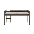 thumbnail image 6 of Hillsdale Campbell Wood Twin Junior Loft Bunk Bed, Espresso, 6 of 12