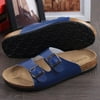 Fashion Casual Buckle Straps Sandals Thong Flip Flop Platform Footbed Shoes