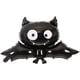 thumbnail image 1 of Globo de lámina de murciélago de Halloween, globo de Mylar de murciélago negro reutilizable, accesorios de Halloween, juguetes para niños, decoración de Bar de fiesta en casa, regalos para niños brillar Juguete, 1 of 3