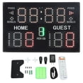 thumbnail image 2 of Basketball Digital Scoreboard, ABS Remote Operation Basketball Scoreboard  For Soccer Games, 2 of 8