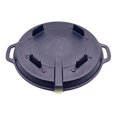 thumbnail image 3 of TOYTEXX Plaque de Gril BBQ Ronde en Aluminium Portable avec Revêtement Antiadhésif 33 cm, 3 of 5