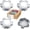 560-6944, variant on Wheel Center Hub Cap 560-2414 560-2415, Set of 4 | Front & Rear Hub Cover, 9 1/4" Diameter | Compatible with Dodge Ram 3500 Dually 1-Ton Truck 2011-2018 Replace # 68081010AA 2414 2415