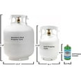 thumbnail image 2 of 5 lb Refillable Steel Propane Tank Cylinder NIB Free Shipping to PR, 2 of 4