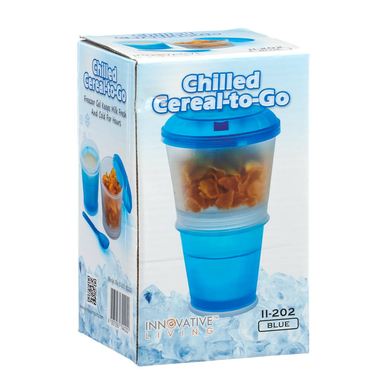 Breakfast On The Go Cups Cereal And Milk Container Airtight Food