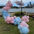 thumbnail image 5 of Globos de Látex de Color Rosa y Azul, 67 Unidades de Globos de Revelación de Género de Color Rosa y Azul de 12 Pulgadas para Reunión de Cumpleaños, Baby Shower, 5 of 5