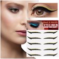 thumbnail image 5 of Autocollants Eyeliner Réutilisables, Stick Eyeliner Réutilisable, 5 Paires/10 Pcs, Eyeliner pour Femmes, 5 of 5