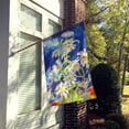 thumbnail image 2 of Carolines Treasures 6001-FLAG-PARENT Black and White Cat  No Fishing Flag  multicolor, 2 of 2